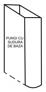 Pungi cu sudura de baza