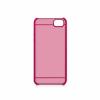 Carcasa iPhone 5/ 5S Macally See Through Pink - roz transparent