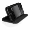 Husa iphone 5 / 5s macally book stand slim - negru