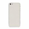 Folie design apple iphone 5 carbon white