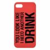 Carcasa Apple iPhone 5 TPU Hard imprimat - Drink