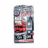 Husa iphone 4/4s akashi flip -  london news