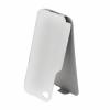 Husa flip iphone 4 / 4s procell senso - alb