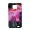 Carcasa samsung galaxy s2 i9100 silicon imprimata - pink stars