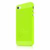 Carcasa Apple iPhone 4 / 4S IT Skins Zero.3 Ultraslim (0.3 mm) " Verde Neon