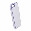 Carcasa apple iphone 5 tpu dual bubbles - alb - violet