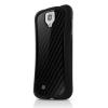 Carcasa samsung galaxy s4 i9500 it skins sesto hd carbon negru +