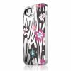 Carcasa apple iphone 5/5s it skins phantom print zebra flowers +