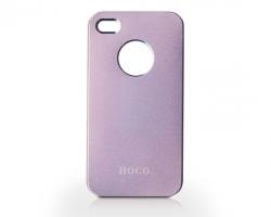Carcasa Apple iPhone 4/ 4S Hoco Aluminium - roz