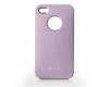 Carcasa apple iphone 4/4s hoco aluminium - roz