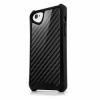 Carcasa iPhone 4 / 4S IT Skins Atom Sheen Carbon " Negru