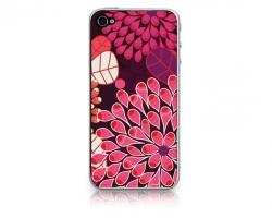 Folie design Apple iPhone 4/4S TEAR DROP FLOWER