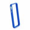 Protectie bumper apple iphone 4/ 4s - albastru inchis