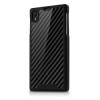 Carcasa  sony xperia z1 it skins atom sheen carbon " negru +