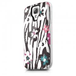 Carcasa Samsung Galaxy S4 Mini i9190 IT Skins Phantom Print " Zebra Flowers