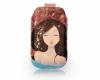 Husa nokia asha 302/ 201 monaco print - blue dress