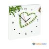 Ceas de perete din MDF - boabe de mazare - My Clock