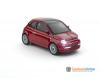 Mouse fiat 500 new red - wireless