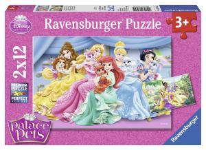 PUZZLE PALACE PETS 2x12 PIESE