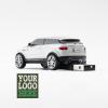 Stick usb personalizat masina range rover white