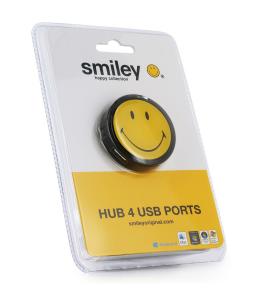 Hub usb 4 porturi Smiley Original