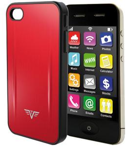Carcasa iPhone 4/4S din aluminiu Tru Virtu - Red Pepper