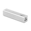 Baterie externa power bank 2200 mah argintiu