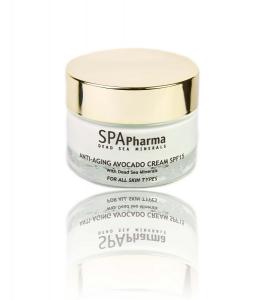 Crema anti-imbatranire cu ulei de Avocado SPF15 SPApharma