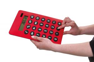 Calculator de mana A4 Buddy rosu