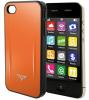 Carcasa iphone 4/4s din aluminiu tru virtu - orange