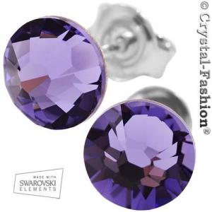 Cercei Xilion Rose FB 7mm Tanzanite