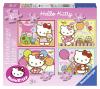 Puzzle hello kitty, 4 buc in cutie, 12/16/20/24 piese
