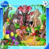 PUZZLE MOWGLI SI BALOO, 30 PIESE