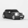 Mouse mini cooper s astro black - usb