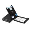 Portcard aluminiu mat negru tru virtu credit card case - silk line