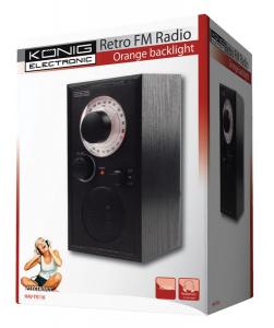 Radio mono AM-FM 230V Konig - HAVTR110