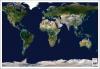 Harta lumii imagine din satelit mapa de birou