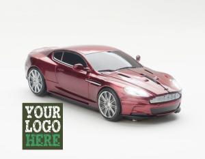 Mouse personalizat masina Aston Martin DBS Magnum Red
