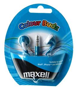 Casca in ureche 3.5mm albastru Color Budz Maxell