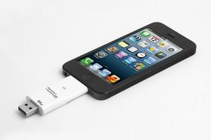 Memorie flash USB cu adaptor iPhone5 64GB i-FlashDrive