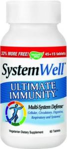 SYSTEM WELL ULTIMATE IMMUNITY NATURE&apos;S WAY 45tb SECOM