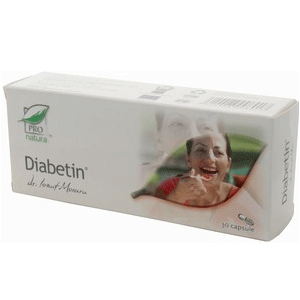 DIABETIN 30CPS-Pentru diabet