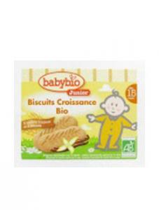 BISCUITI DE CRESTERE BEBE PESTE 10 Luni BIO 150gr BABYNAT