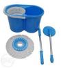 Spin mop rotativ, cu sistem de