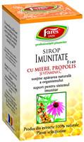 Sirop Imunitate cu miere, propolis si vitamina C FARES