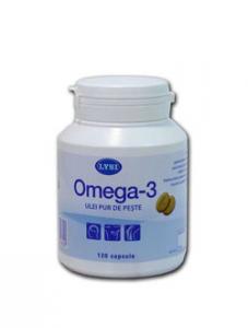 Omega-3 LYSI- ULEI  PUR DE PESTE  80 cps