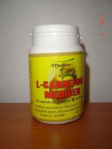 L-CARNITINA Pura   -60cps-Slabire,Arderea grasimilor