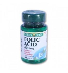 WM-NB ACID FOLIC 400 MCG 50CPR