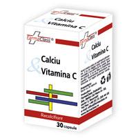 CALCIU cu vit. C 30 cps FARMACLASS