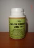 CALCIU,MAGNEZIU,ZINC+VITAMINA D3 30CPS 648.5mg